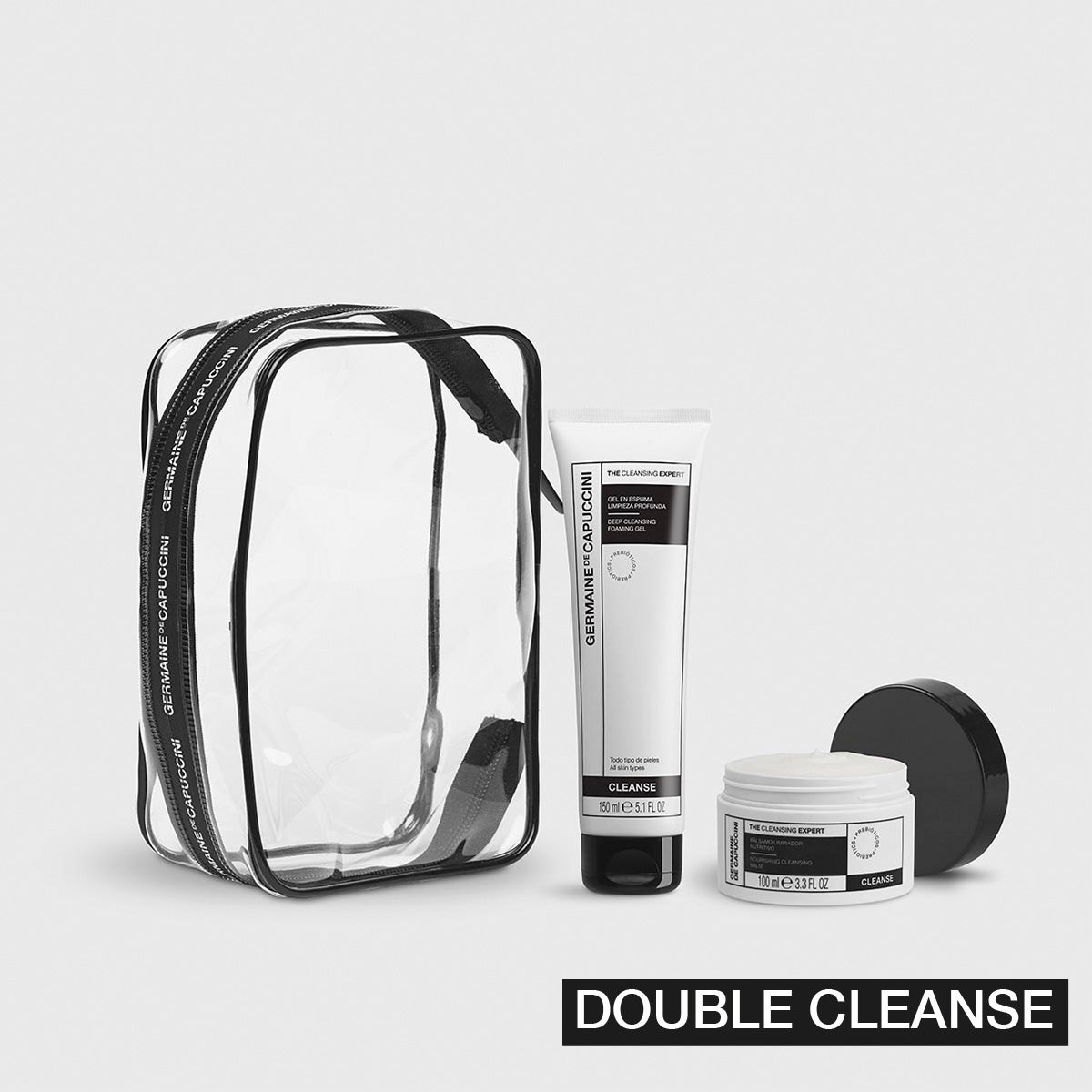 Deep Cleansing Foaming Gel + Nourishing Cleansing Balm Duo