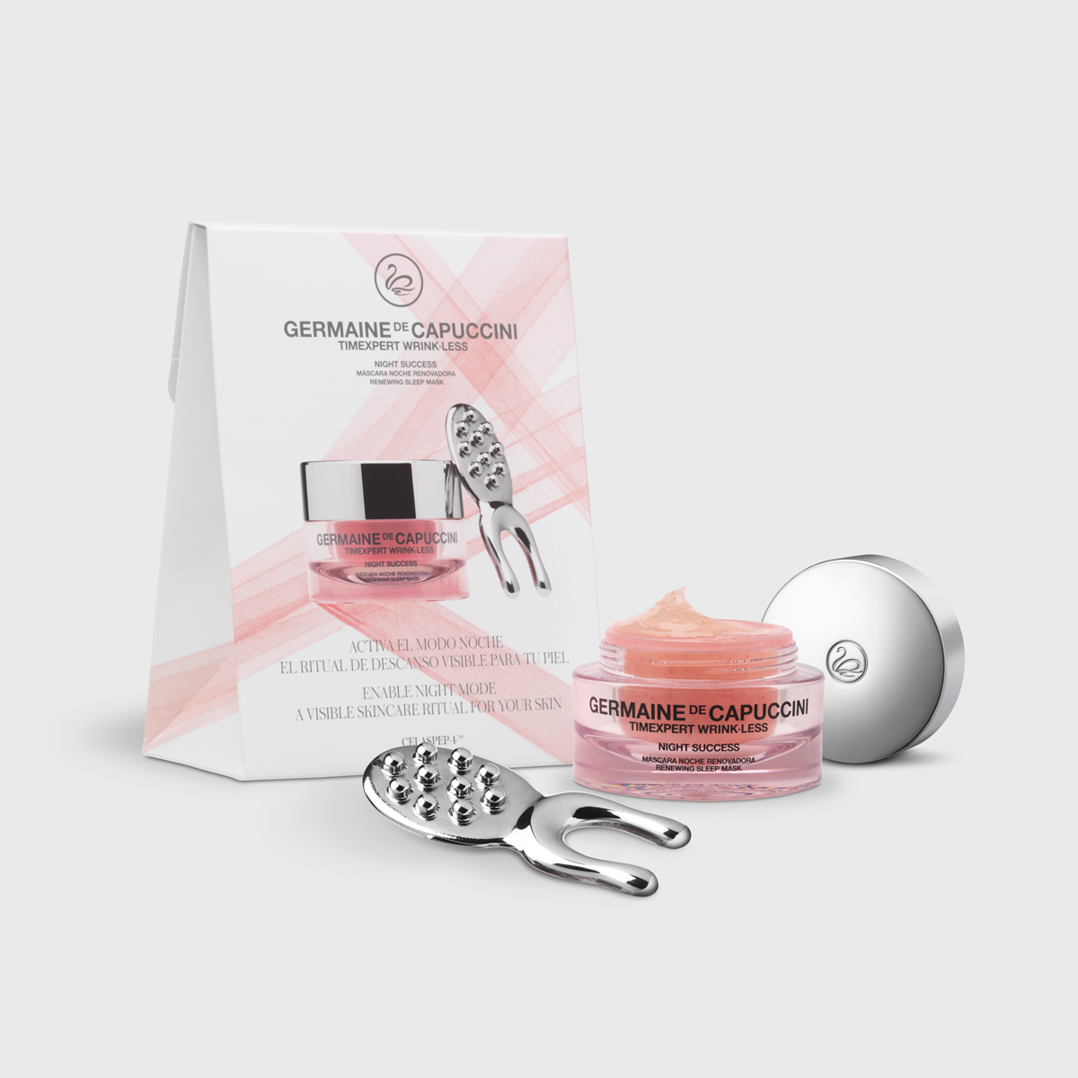 Night Success Set met gezichtsmassageroller