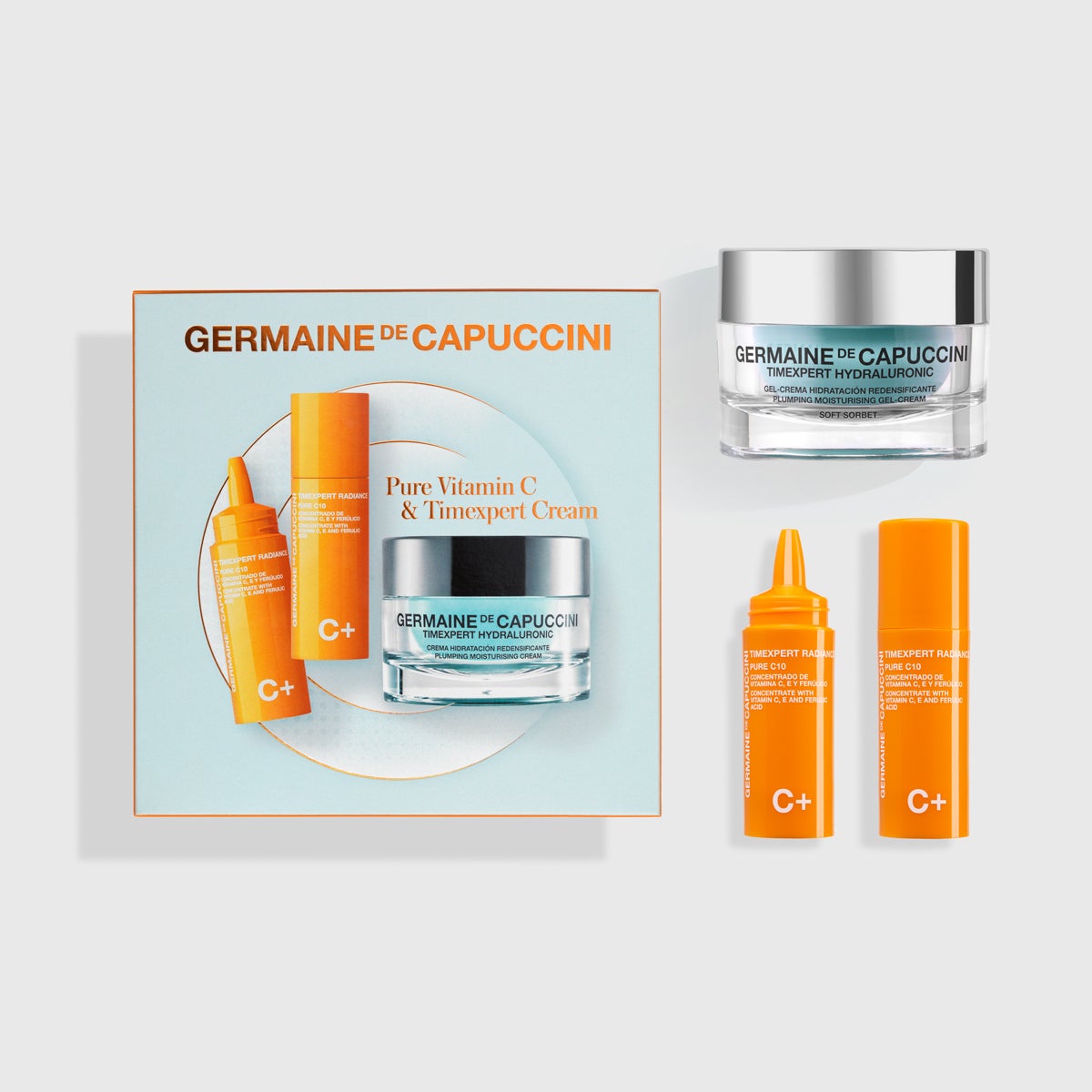 Hydrating & Radiance Routine with Hyaluronic Acid and Vitamin C