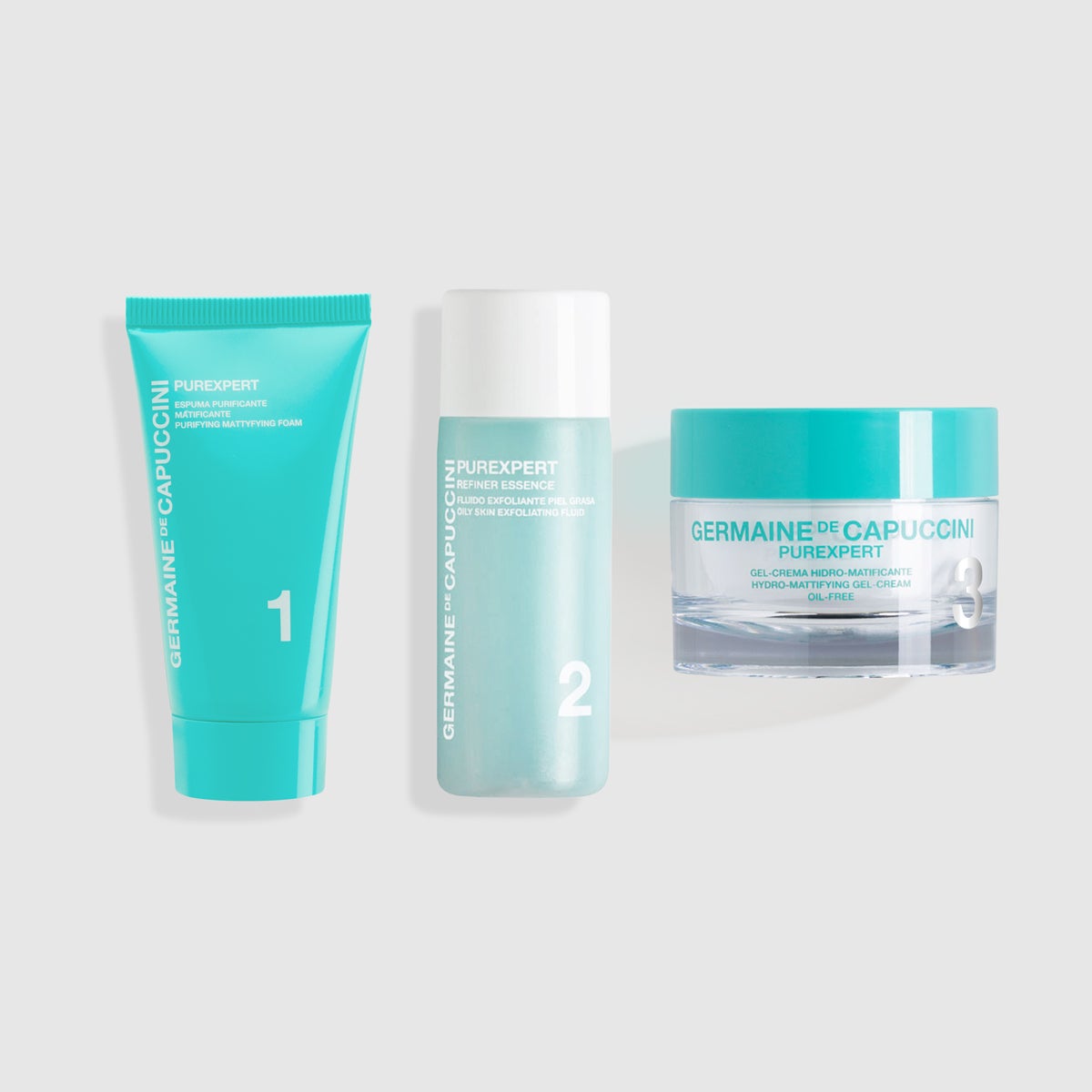 Set Especial 1-2-3 Piel Grasa