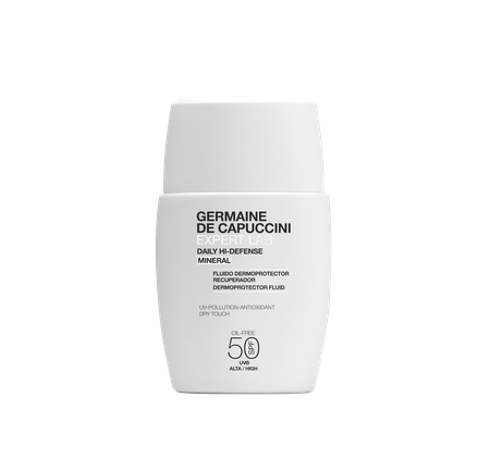 Daily Hi-Defense SPF50 Mineral fluid from the Pigment Therapy routine