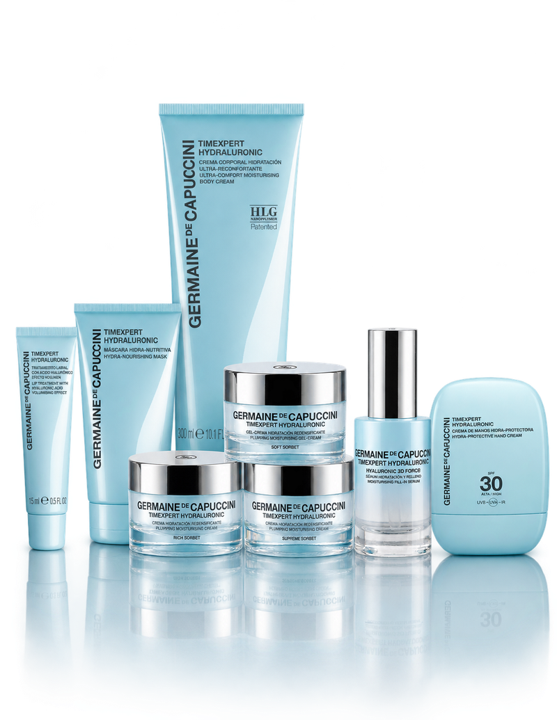 Linea di trattamento domiciliare Timexpert Hydraluronic