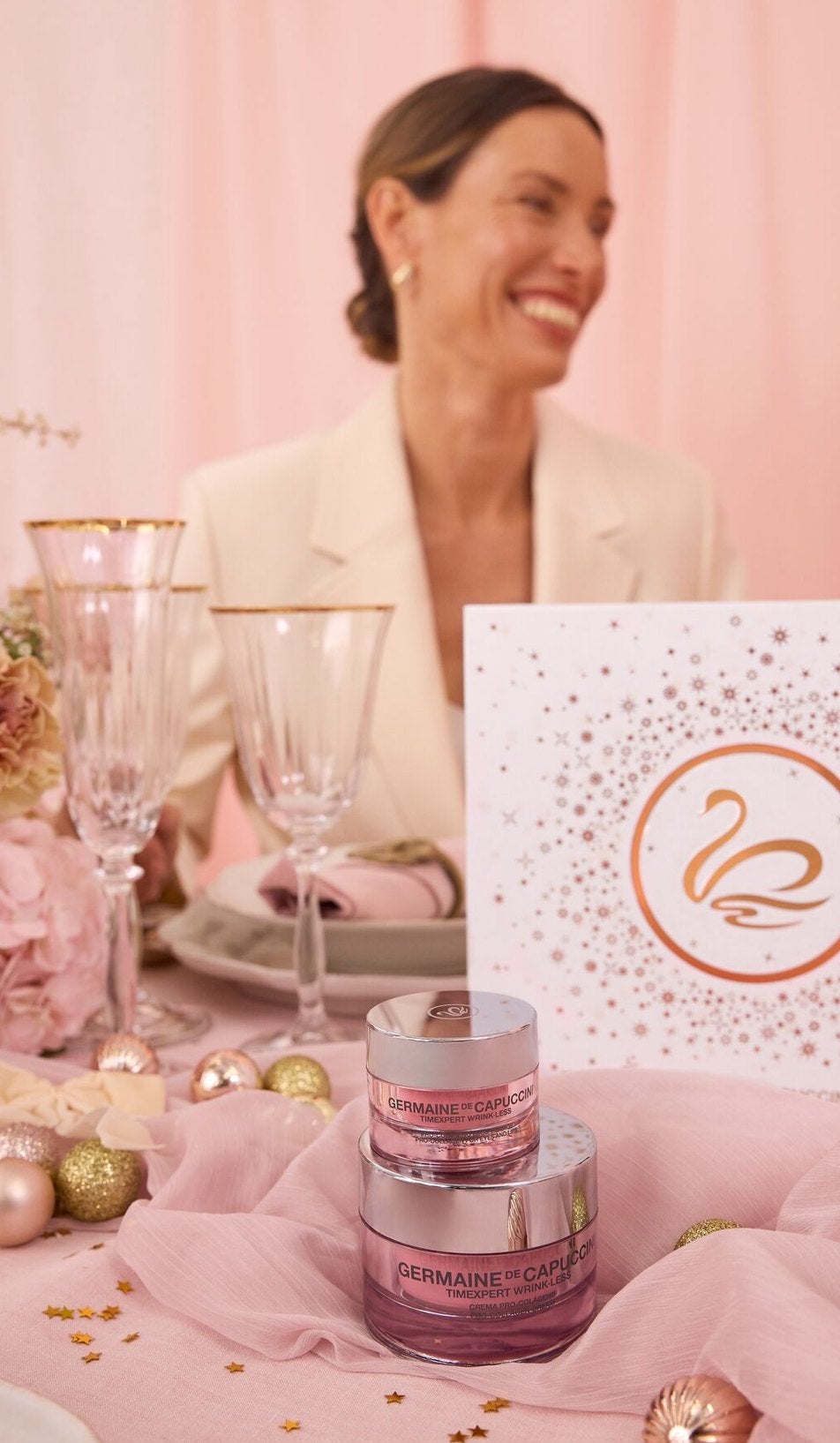 Germaine de Capuccini Christmas gift set for skin elasticity