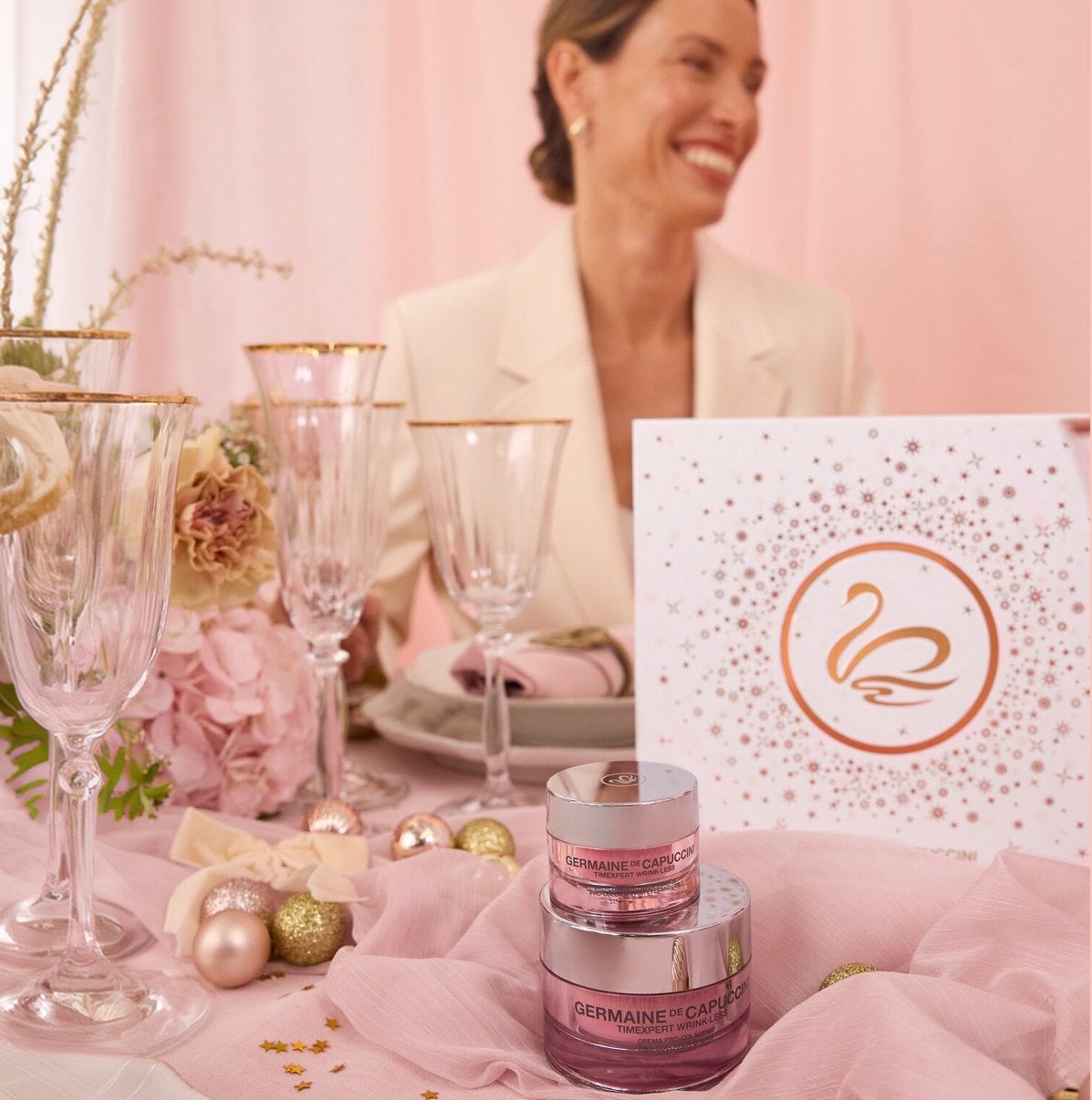 Germaine de Capuccini Christmas gift set for skin elasticity