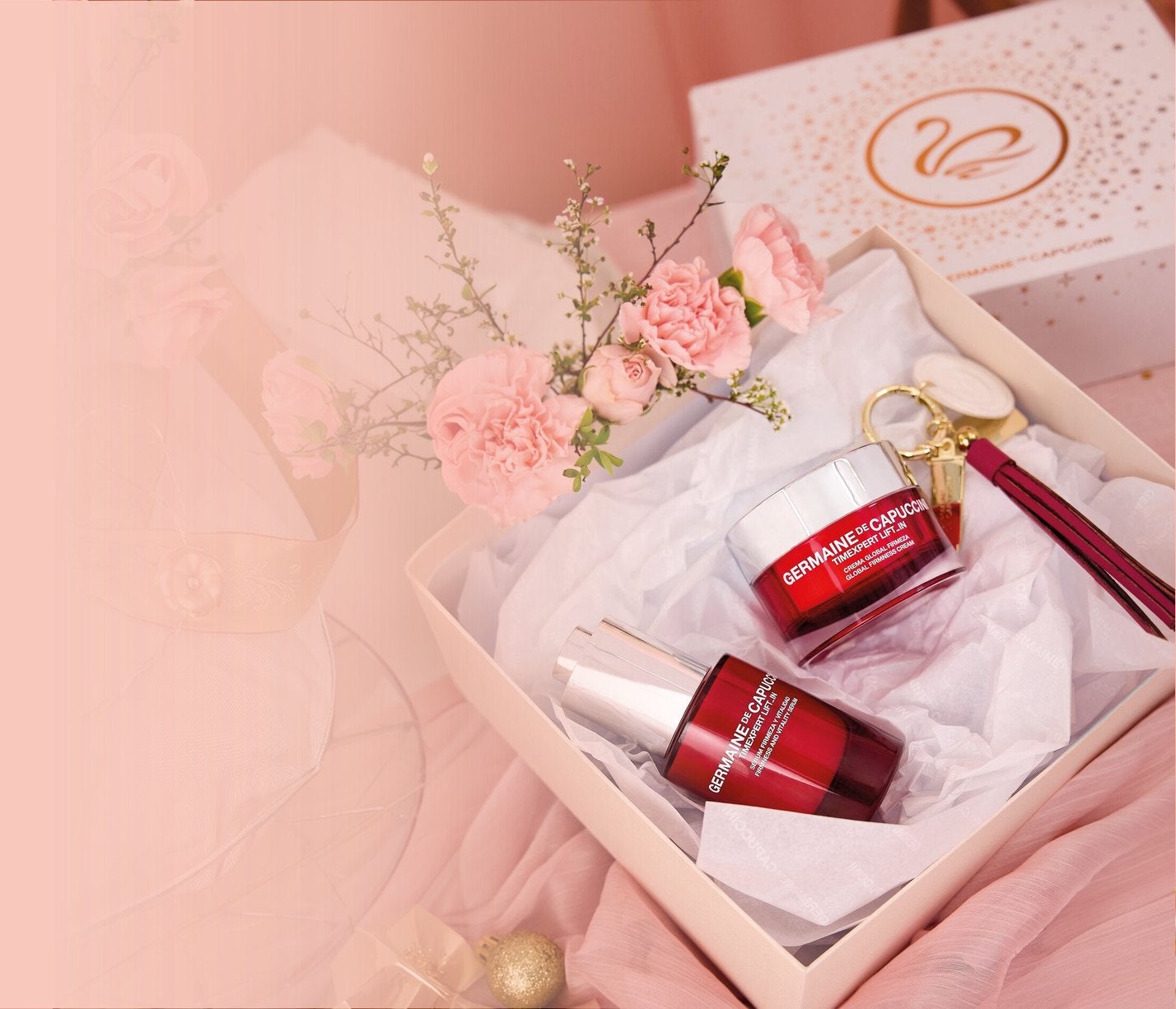 Germaine de Capuccini Christmas gift set for skin firmness