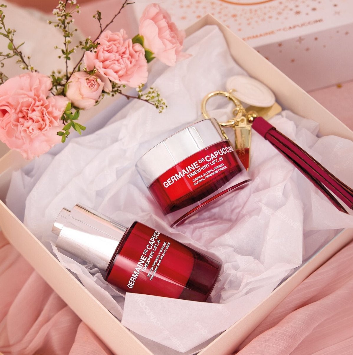 Germaine de Capuccini Christmas gift set for skin firmness