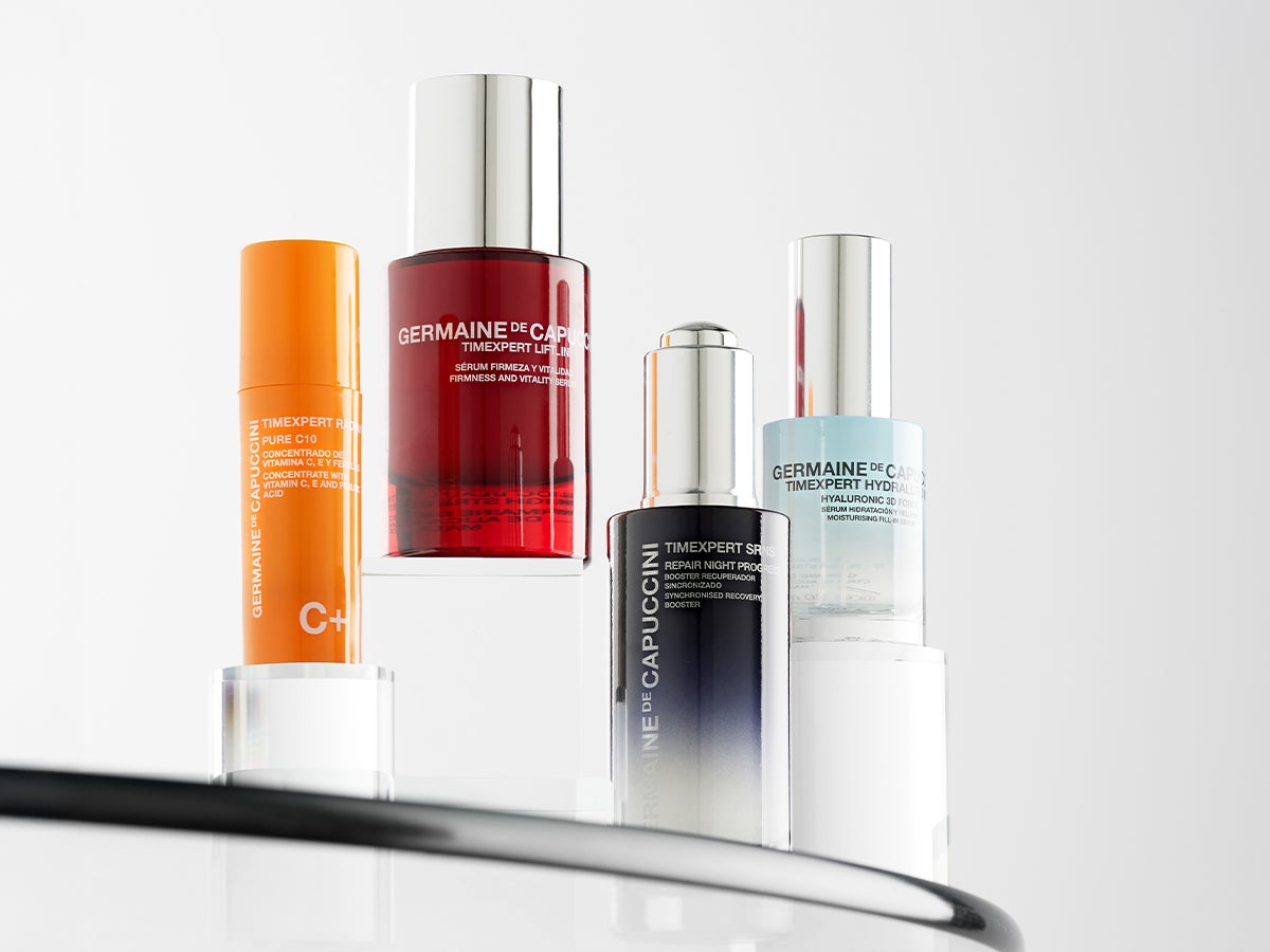 Seleccion de serums y tratamientos antiedad