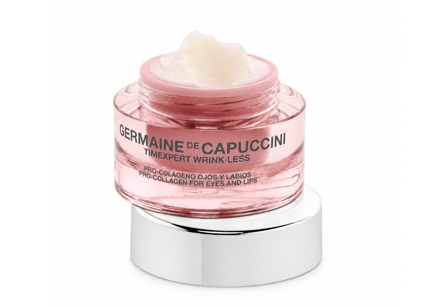 Pot ouvert de Timexpert Wrink·Less Pro-Collagen Eyes & Lips